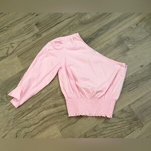 10 Crosby Derek Lam Light Pink, Off The Shoulder, Women’s Top Size 12